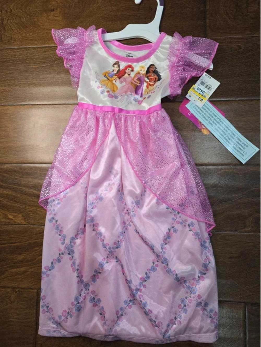 2t brand new disney princess nightgown item, 428G7